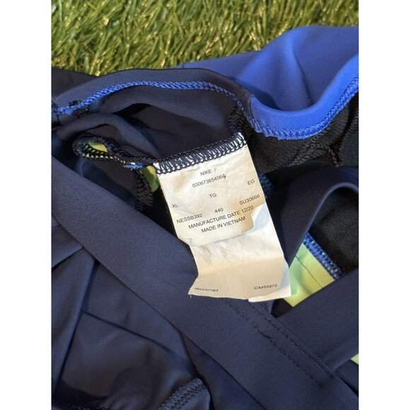 Nike Women's One Piece Swimsuit Blue Green Size XL - Picture 2 of 3